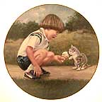 Enough For Two collector plate by Lucelle Raad