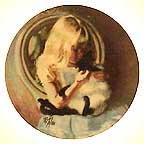 Christi's Kitty collector plate by Richard Zolan