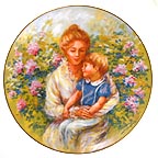Summer Secrets collector plate by Karin Schaefers