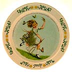 July collector plate by Sarah Stilwell Weber
