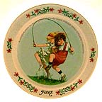 June collector plate by Sarah Stilwell Weber
