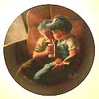 Little Engineers collector plate by Donald Zolan