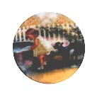 Double Trouble collector plate by Donald Zolan