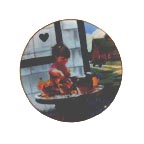 Little Gardener collector plate by Donald Zolan