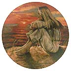 The Dreamer collector plate by Robert Bentley