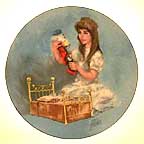 Bedtime For Nutcracker collector plate by Shell Fisher