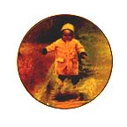 Little Splasher collector plate by Donald Zolan