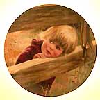 Rodeo Girl collector plate by Donald Zolan