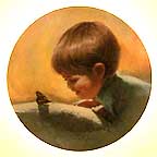 Sunny Surprise collector plate by Donald Zolan