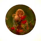 Summer Garden collector plate by Donald Zolan