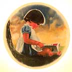 By Myself collector plate by Donald Zolan