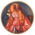 Artist's Son Jean collector plate by Auguste Renoir