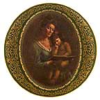 Story Time collector plate by Irene Spencer