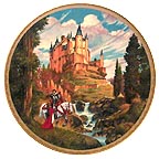 Palace Of The Moors collector plate by Darrell K. Sweet