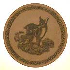 Tenderness collector plate by Barbara Linley Adams