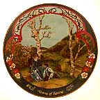 Voices Of Spring collector plate by Marca America
