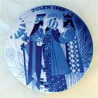 Three Wise Men collector plate by Gunnar Bratlie