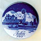 Home For Christmas collector plate by Gunnar Bratlie