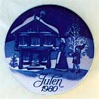 Preparing For Christmas collector plate by Gunnar Bratlie