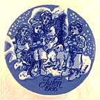 Christmas Carol collector plate