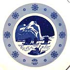 Femborings - Sailing To Fishing Banks collector plate by Gunnar Bratlie