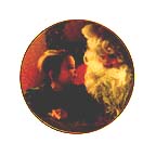A Visit To Santa collector plate by Rob Anders