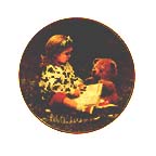 Teddy And Me collector plate by Rob Anders