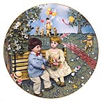 First Love collector plate by Carol Greunke