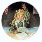 Learning Is Fun collector plate by John McClelland