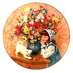June - Just Dreaming collector plate by Sandra Kuck