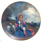March - Winds Of March collector plate by Sandra Kuck