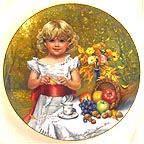 October - Indian Summer collector plate by Sandra Kuck