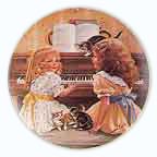Afternoon Recital collector plate by Sandra Kuck