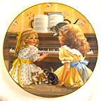 Afternoon Recital - artist signed collector plate by Sandra Kuck