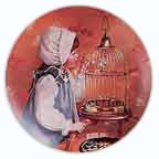 Morning Song collector plate by Sandra Kuck