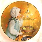 Morning Song - artist signed collector plate by Sandra Kuck