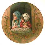 Sunday Best collector plate by Sandra Kuck