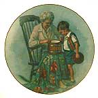 Grandma's Cookie Jar collector plate by Sandra Kuck