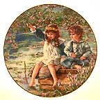 Patience collector plate by Sandra Kuck