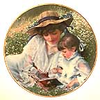 Once Upon A Time collector plate by Sandra Kuck