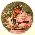 Times Remembered collector plate by Sandra Kuck