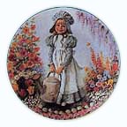 Mary, Mary collector plate by John McClelland