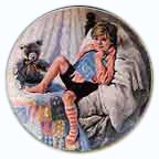 Diddle Diddle Dumpling collector plate by John McClelland