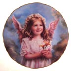 Angel Of Peace collector plate by Sandra Kuck