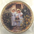 Wonders To Share collector plate by Sandra Kuck
