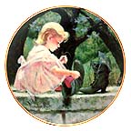 Granny's Boots collector plate by Thornton Utz