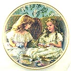 Best Friends collector plate by Sandra Kuck