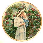 A Precious Time collector plate by Sandra Kuck