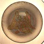 Adoration Of The Kings collector plate by Roger Van Der Weyden