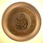 Merry Old Santa Claus collector plate by Thomas Nast